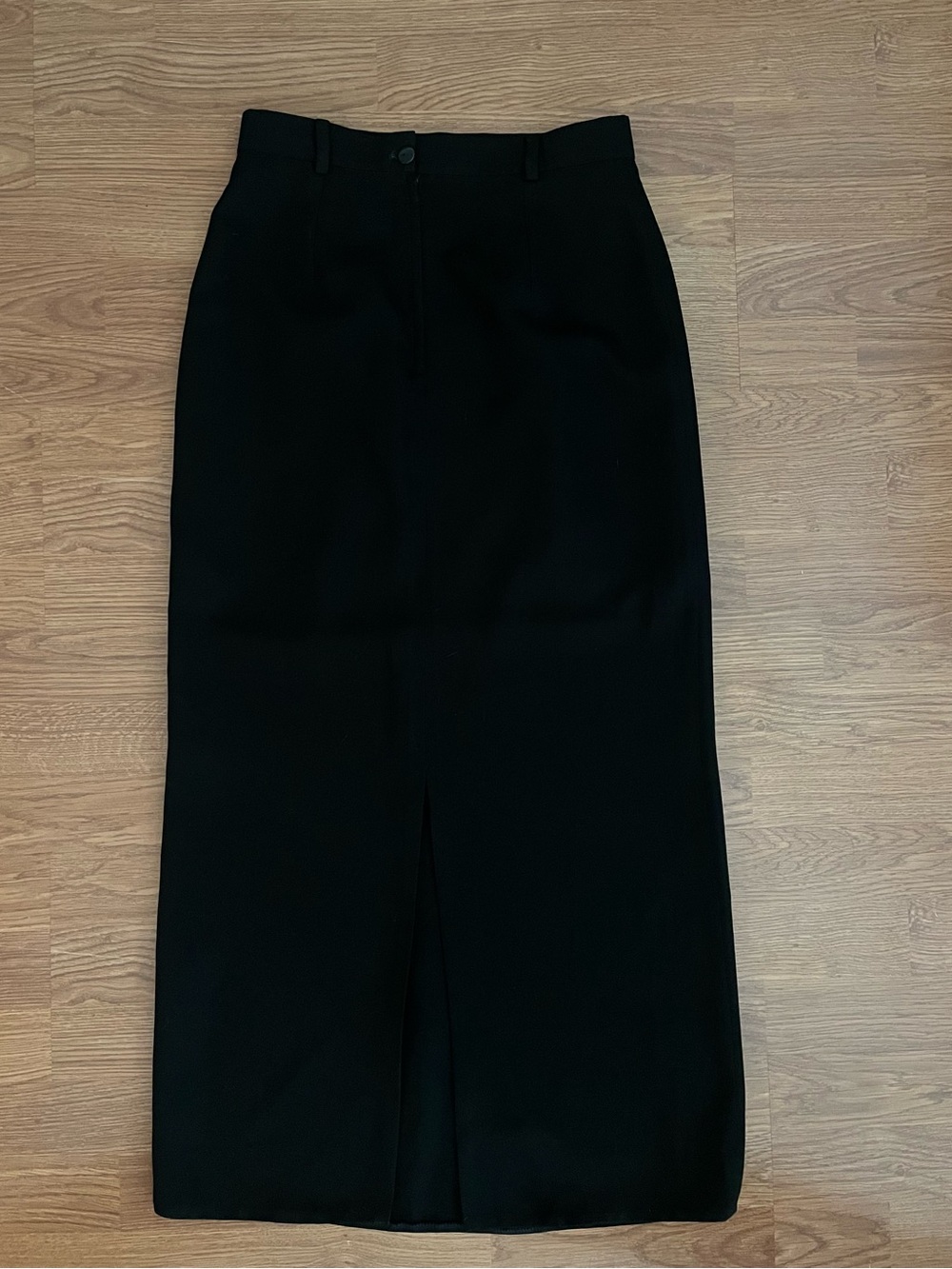 High-Waist Long Pencil Skirt